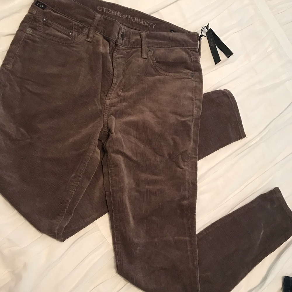 Citizens of Humanity corduroy skinny jeans